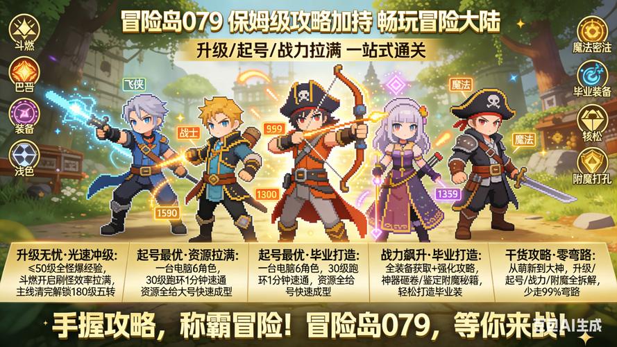 萌新福音！这款冒险岛私服内置新手教程